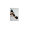 SHAKE Noir, Vibromasseur Wand USB en silicone médical avec 2 puissants moteurs indépendants